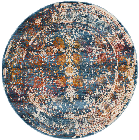 Safavieh Vintage Persian 5'-0" x 5'-0" Rug in Turquoise / Multi