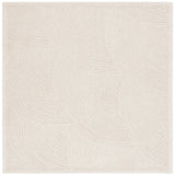 Safavieh Textural 6'-0" x 6'-0" Rug in Ivory