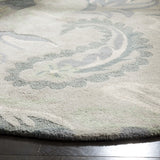 Safavieh Jardin 6'-0" x 6'-0" Rug in Grey / Dark Grey