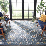 Safavieh Sunrise 8'-0" x 10'-0" Rug in Ivory / Blue Gold