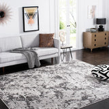 Safavieh Skyler 10'-0" x 14'-0" Rug in Charcoal / Ivory