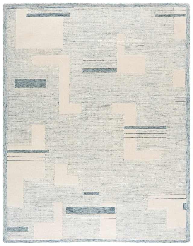 Safavieh Harvest 8'-0" x 10'-0" Rug in Blue / Ivory