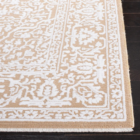 Safavieh Martha Stewart Sabrina 4'-0" x 6'-0" Rug in Gold / Ivory