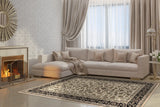 Dynamic Rugs Brilliant 72284 Ivory Rugs - Room