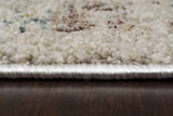 Dynamic Rugs Bloomfield 19604 Power Loomed Modern Grey/Beige Rug - Pile