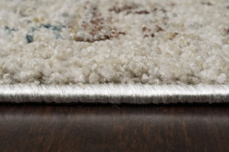 Dynamic Rugs Bloomfield 19604 Power Loomed Modern Grey/Beige Rug - Pile