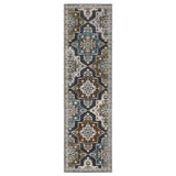 Oriental Weavers Sphinx Ellington Ell07 Blue/ Rust Rug - runner