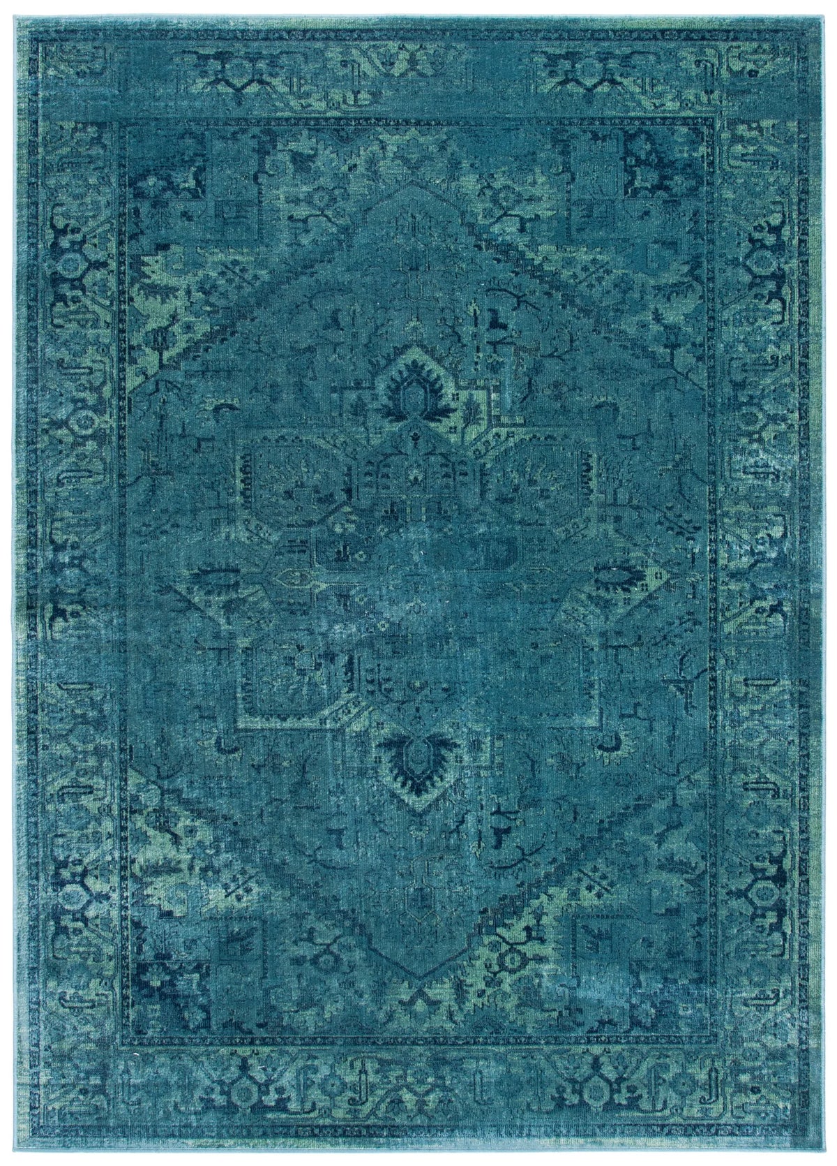 Safavieh Vintage 5'-3" x 7'-6" Rug in Turquoise