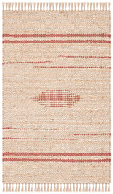 Safavieh Natural Fiber 2'-3" x 4'-0" Rug in Rust / Natural
