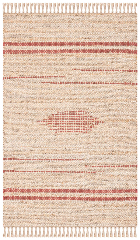 Safavieh Natural Fiber 2'-3" x 4'-0" Rug in Rust / Natural