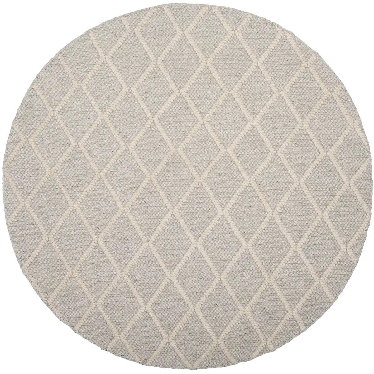 Safavieh Natura 6'-0" x 6'-0" Rug in Silver / Ivory