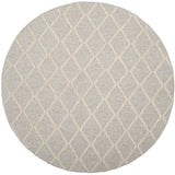 Safavieh Natura 6'-0" x 6'-0" Rug in Silver / Ivory