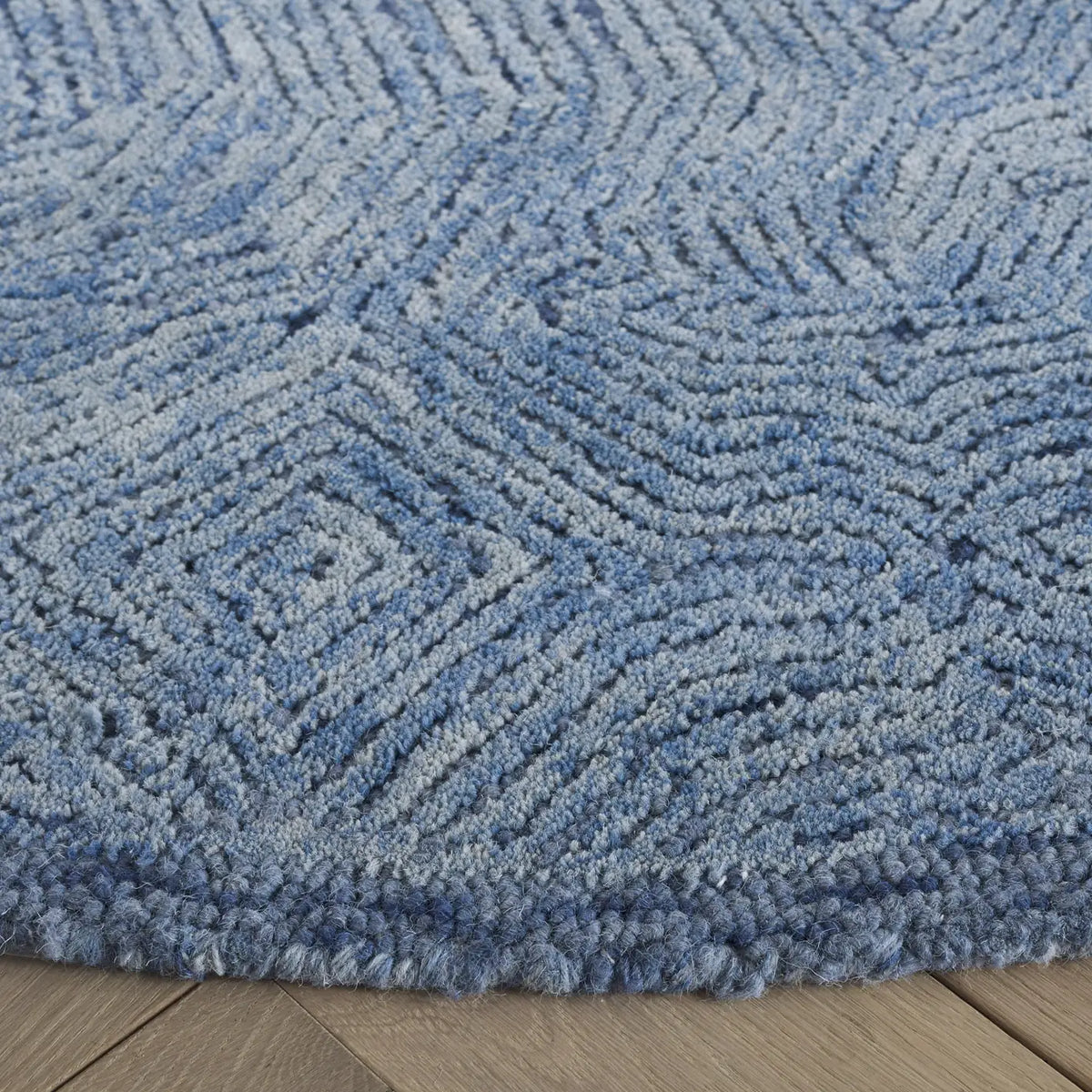 Safavieh Ikat 6'-0" x 6'-0" Rug in Blue