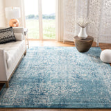 Safavieh Evoke 10'-0" x 14'-0" Rug in Blue / Ivory