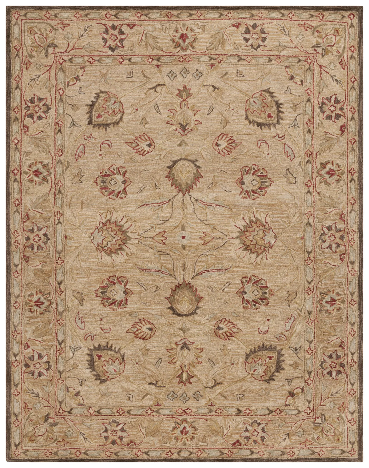 Safavieh Anatolia 9'-6" x 13'-6" Rug in Beige / Beige