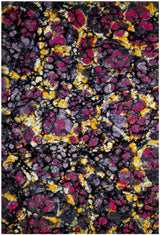 Safavieh Fiesta Shag 4'-0" x 6'-0" Rug in Lavander / Multi