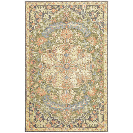 Oriental Weavers Sphinx Alfresco 28401 Blue / Green Rugs - main flat