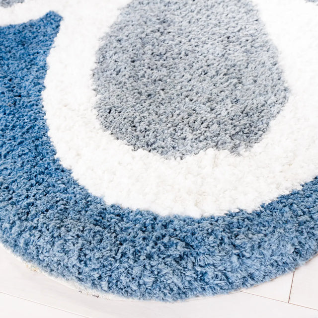 Safavieh Novelty 6'-0" x 6'-0" Rug in Ivory / Blue