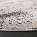 Safavieh Whisper 6'-7" x 6'-7" Rug in Grey / Light Grey