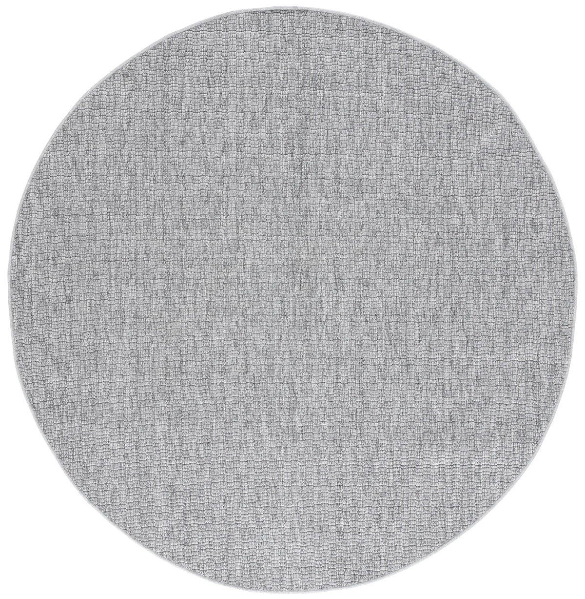 Safavieh Sisal All-Weather 6'-7" x 6'-7" Rug in Dark Grey