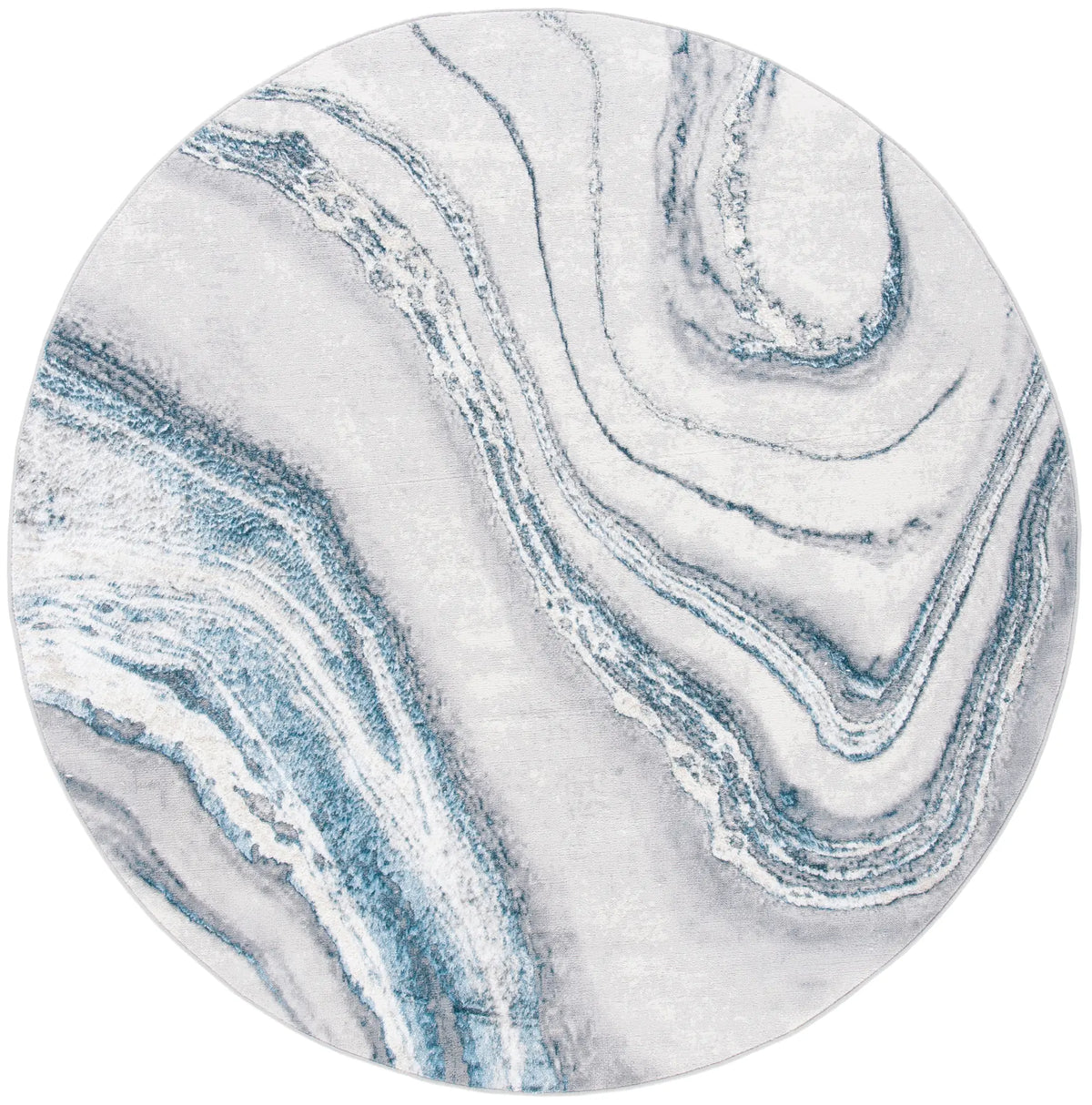 Safavieh Orchard 5'-0" x 5'-0" Rug in Grey / Blue