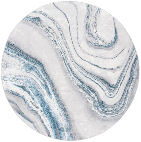 Safavieh Orchard 5'-0" x 5'-0" Rug in Grey / Blue