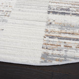 Safavieh Shivan 100 6'-7" x 6'-7" Rug in Ivory / Grey
