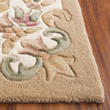 Safavieh Aubusson 4'-0" x 6'-0" Rug in Beige / Ivory