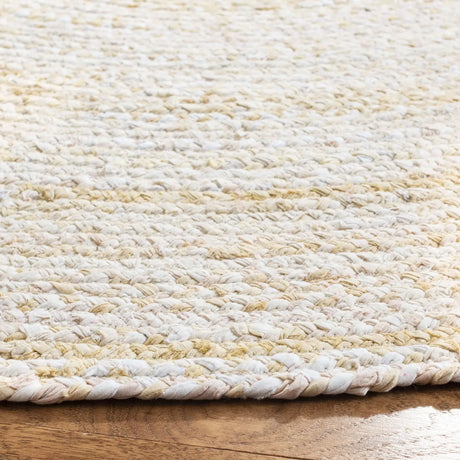 Safavieh Braided 5'-0" x 5'-0" Rug in Beige