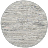 Safavieh Rag Rug 3'-0" x 3'-0" Rug in Grey