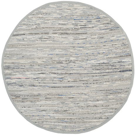 Safavieh Rag Rug 3'-0" x 3'-0" Rug in Grey