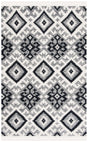 Safavieh Kilim 4'-0" x 6'-0" Rug in Ivory / Black