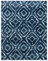 Safavieh Adirondack 10'-0" x 14'-0" Rug in Navy / Ivory