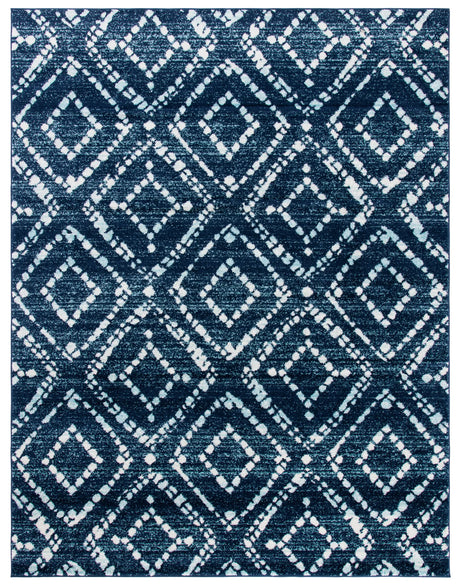 Safavieh Adirondack 10'-0" x 14'-0" Rug in Navy / Ivory