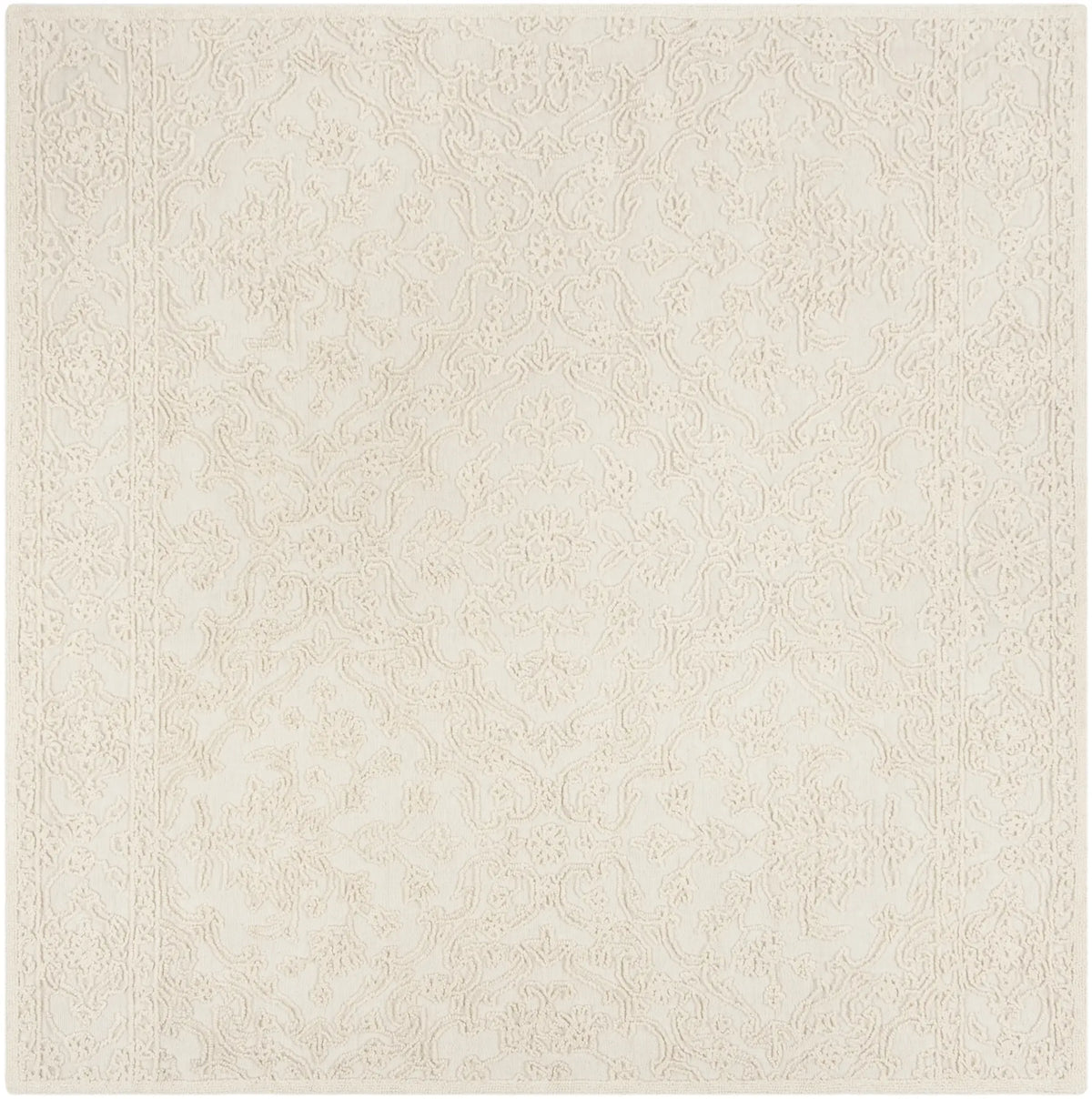 Safavieh Trace 6'-0" x 6'-0" Rug in Ivory