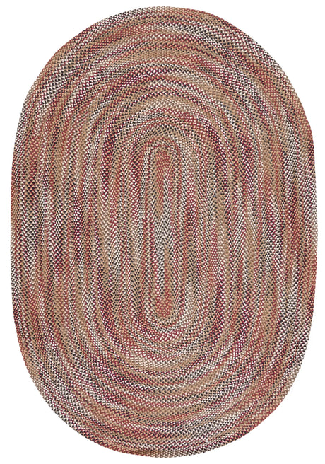 Safavieh Braided 5'-0" x 8'-0" Rug in Ivory / Black