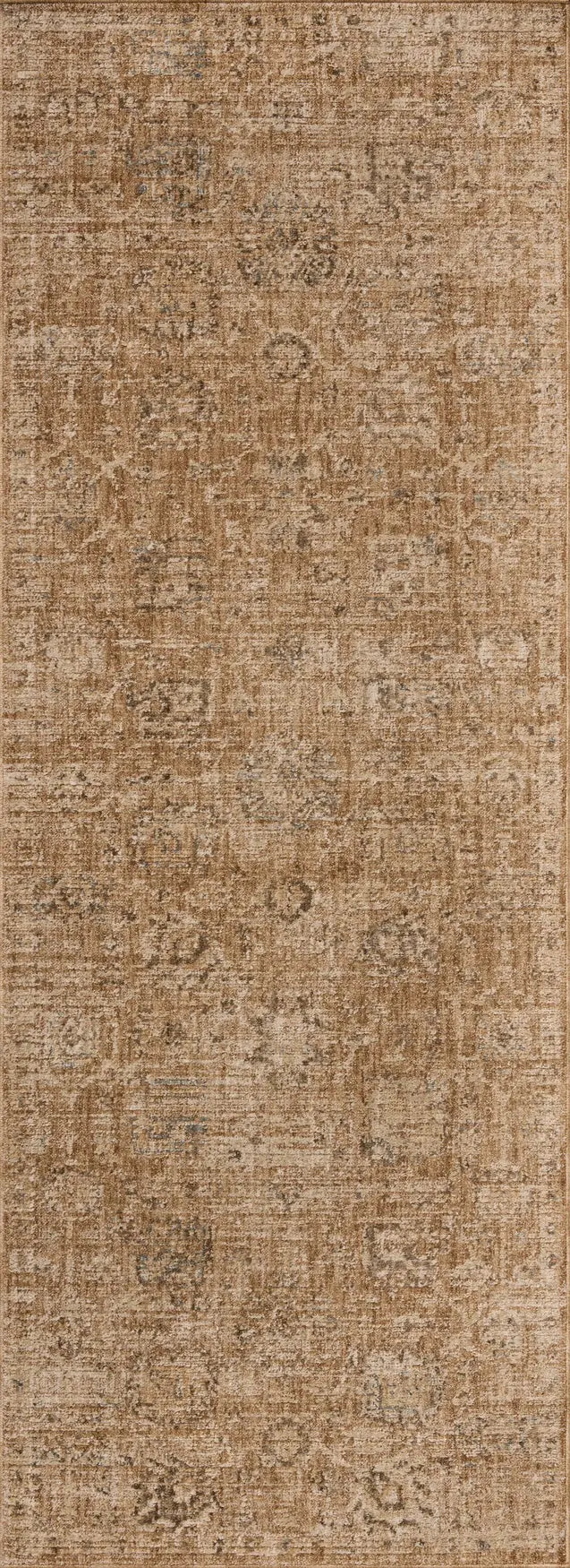 Loloi Willa WIA-01 Clay / Multi Power Loomed Rug - runner flat