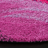 Safavieh Fiesta Shag 6'-7" x 6'-7" Rug in Multi