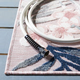 Safavieh Cabana 4'-0" x 6'-0" Rug in Pink / Grey