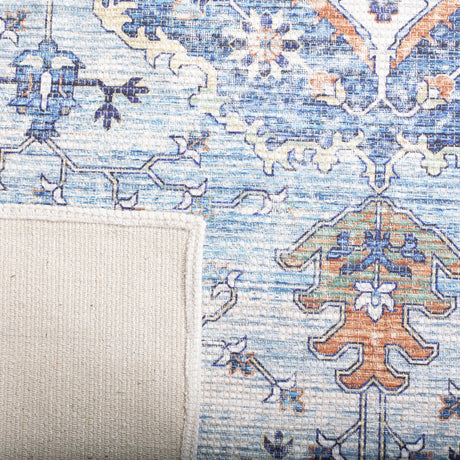 Safavieh Saffron 4'-0" x 6'-0" Rug in Blue / Ivory