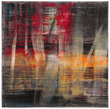 Safavieh Porcello 6'-7" x 6'-7" Rug in Multi