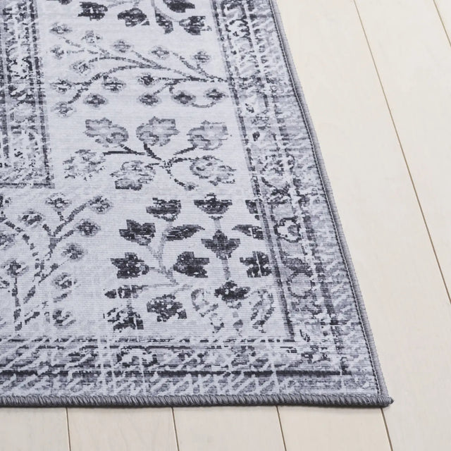Safavieh Tucson 4'-0" x 6'-0" Rug in Dark Grey / Light Grey