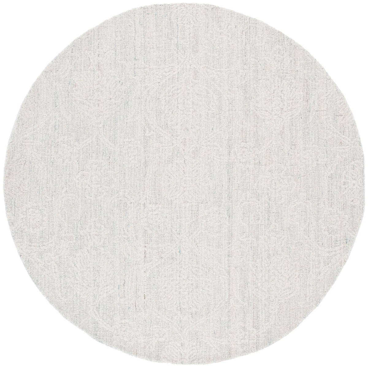 Safavieh Ebony 6'-0" x 6'-0" Rug in Teal / Ivory