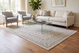 Dynamic Rugs Ancient Garden 57011 Soft Grey/Cream Rugs - Room