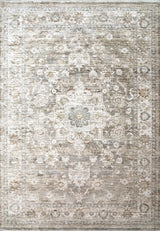 Dynamic Rugs Flare 14740 Power Loomed Traditional Beige/Grey/Ivory Rug - Rectangular