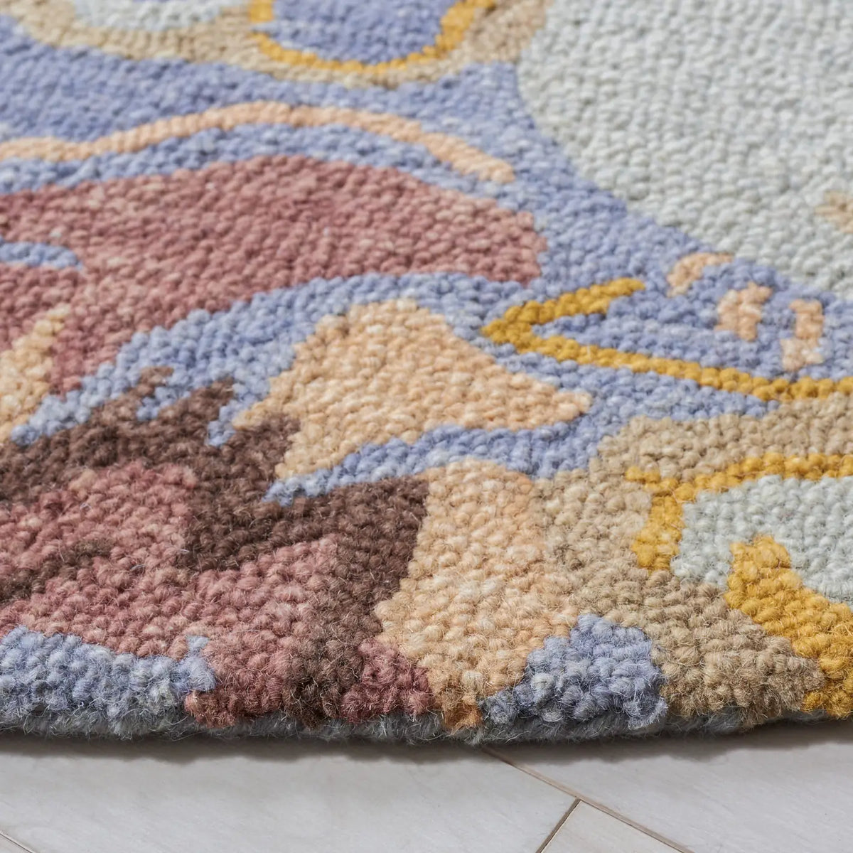Safavieh Metro 6'-0" x 6'-0" Rug in Grey / Yellow