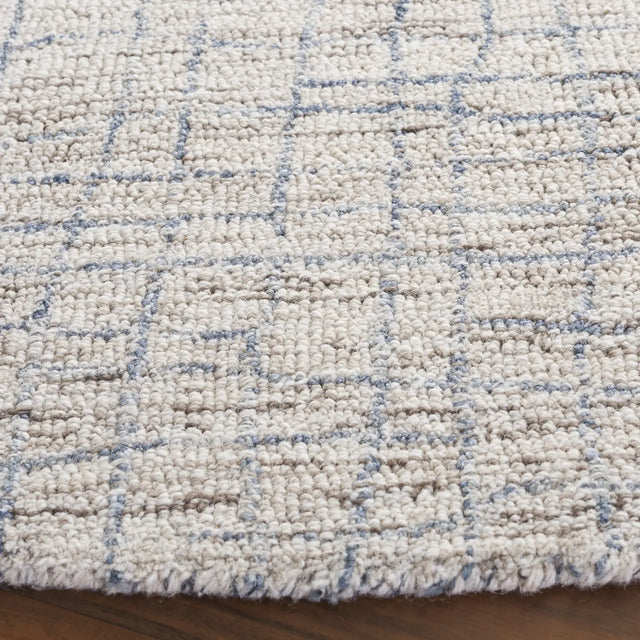 Safavieh Abstract 6'-0" x 6'-0" Rug in Ivory / Light Blue