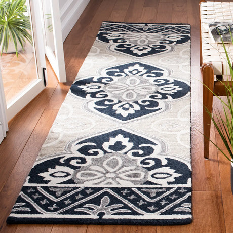 Safavieh Aspen 2'-3" x 9'-0" Rug in Blue / Ivory