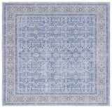 Safavieh Tucson 6'-0" x 6'-0" Rug in Blue / Rust