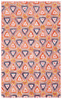 Safavieh Trace 3'-0" x 5'-0" Rug in Red / Navy
